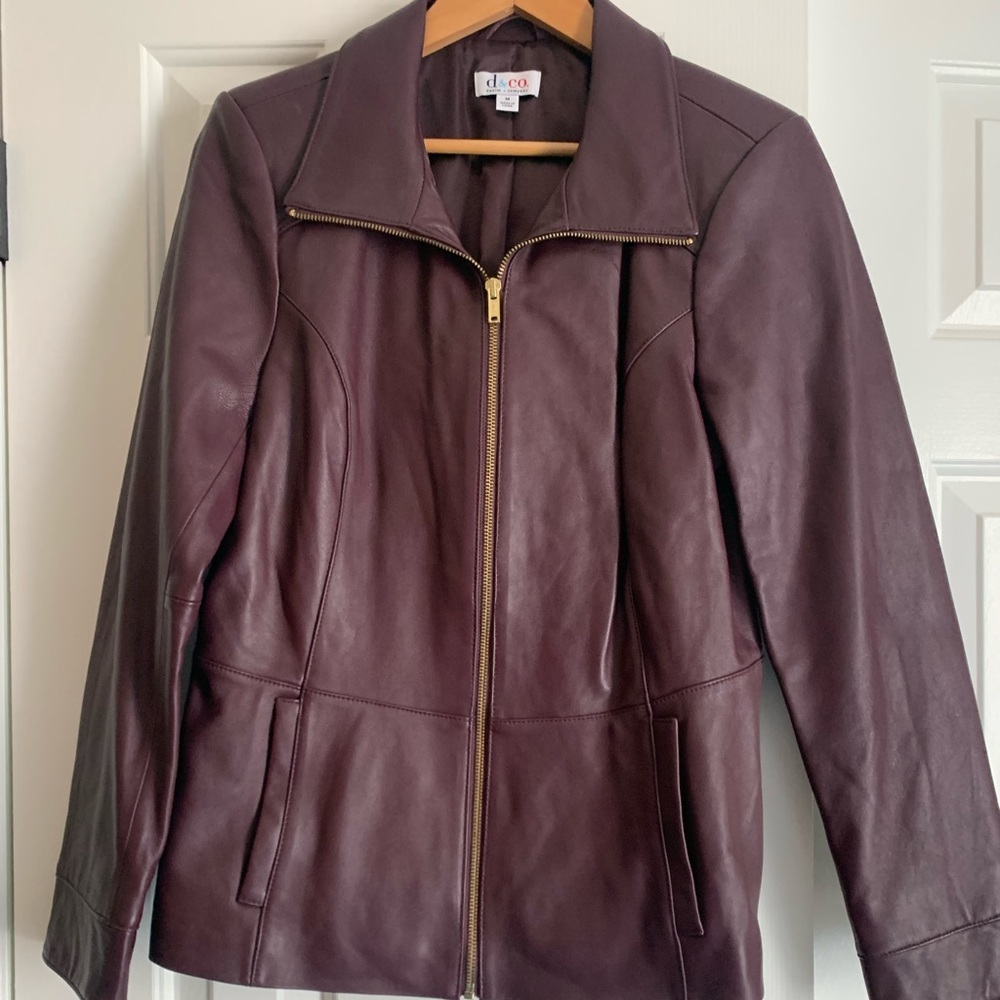 Leather jacket